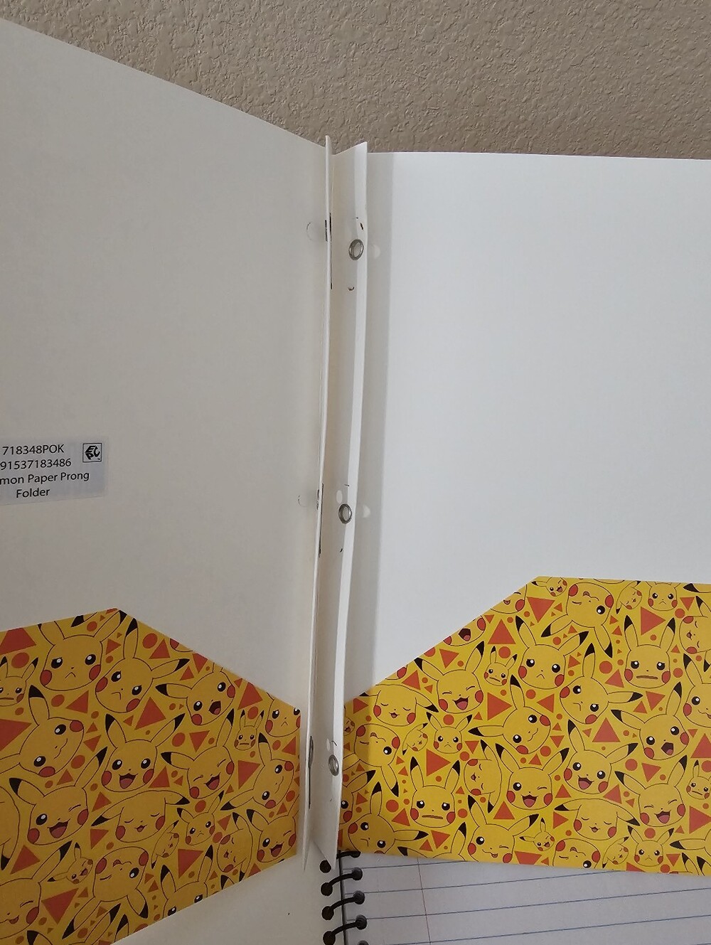 Pokemon Notebook & Folder Set - Picture 4 of 5